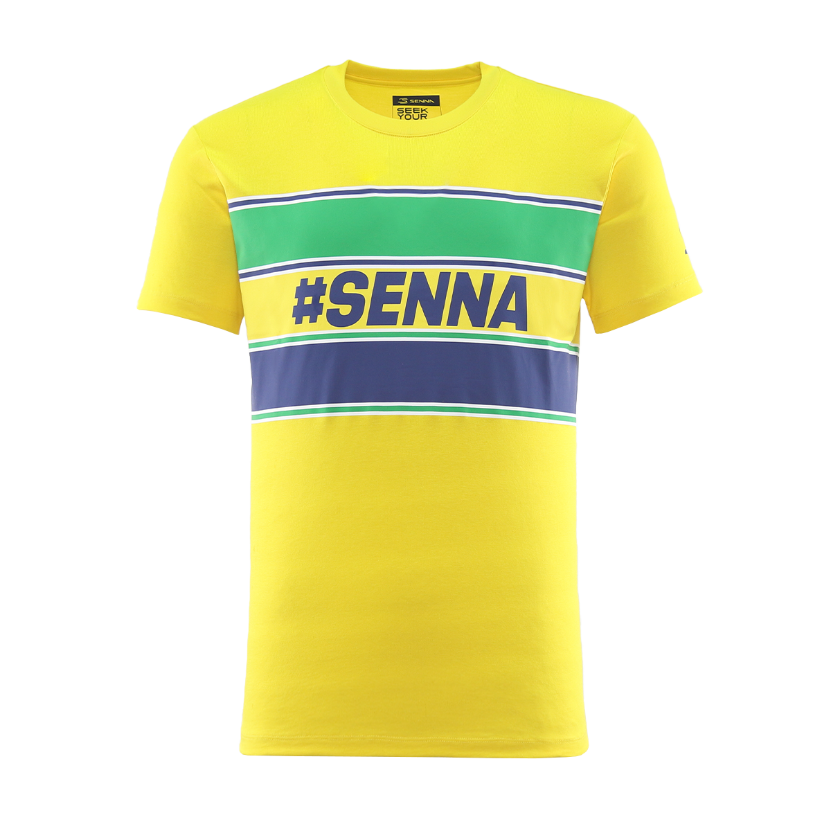 #SENNA COTTON TEE MENS YELLOW