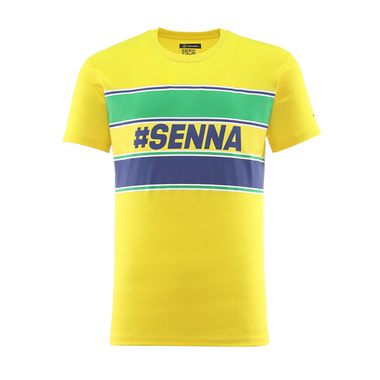 #SENNA COTTON TEE MENS YELLOW