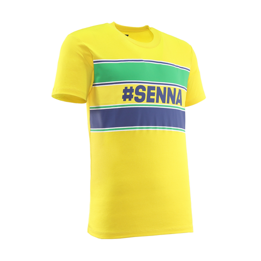 #SENNA COTTON TEE MENS YELLOW