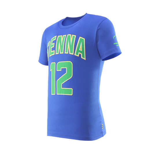 SENNA COLLEGIATE TEE MENS BLUE