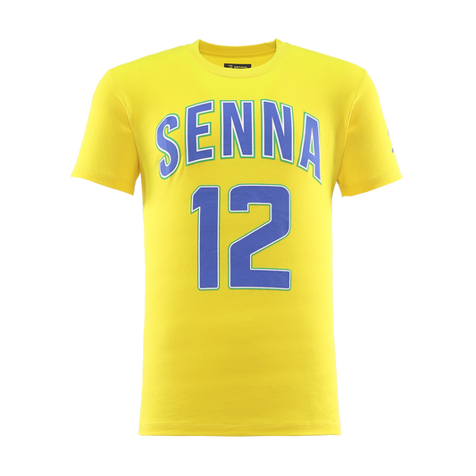 SENNA COLLEGIATE TEE MENS YELLOW