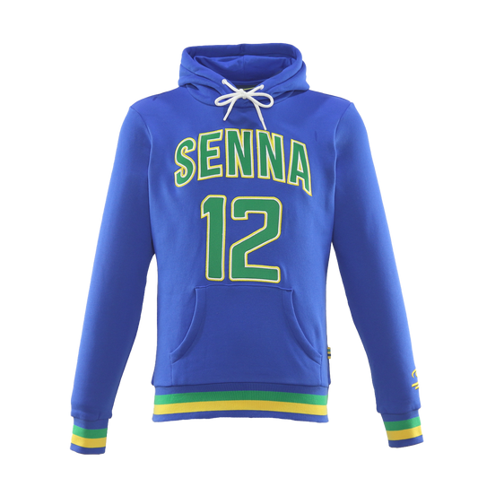 SENNA COLLEGIATE HOODIE MENS BLUE