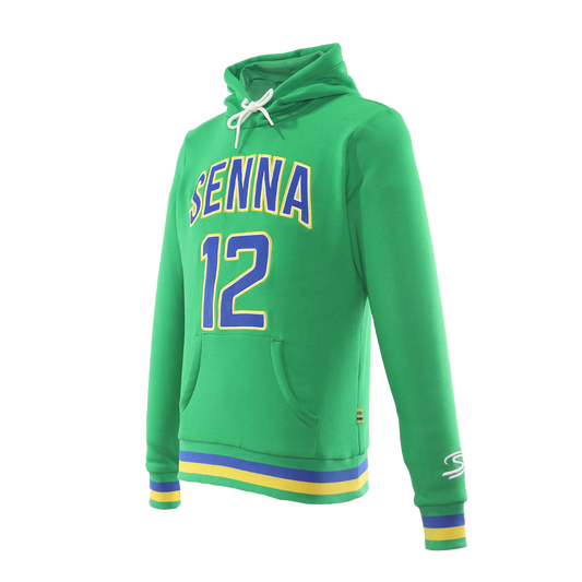 SENNA COLLEGIATE HOODIE MENS GREEN