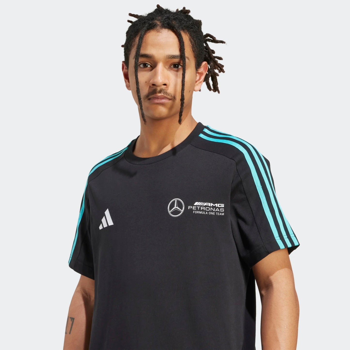 MERCEDES F1 DNA TEE MEN BLACK