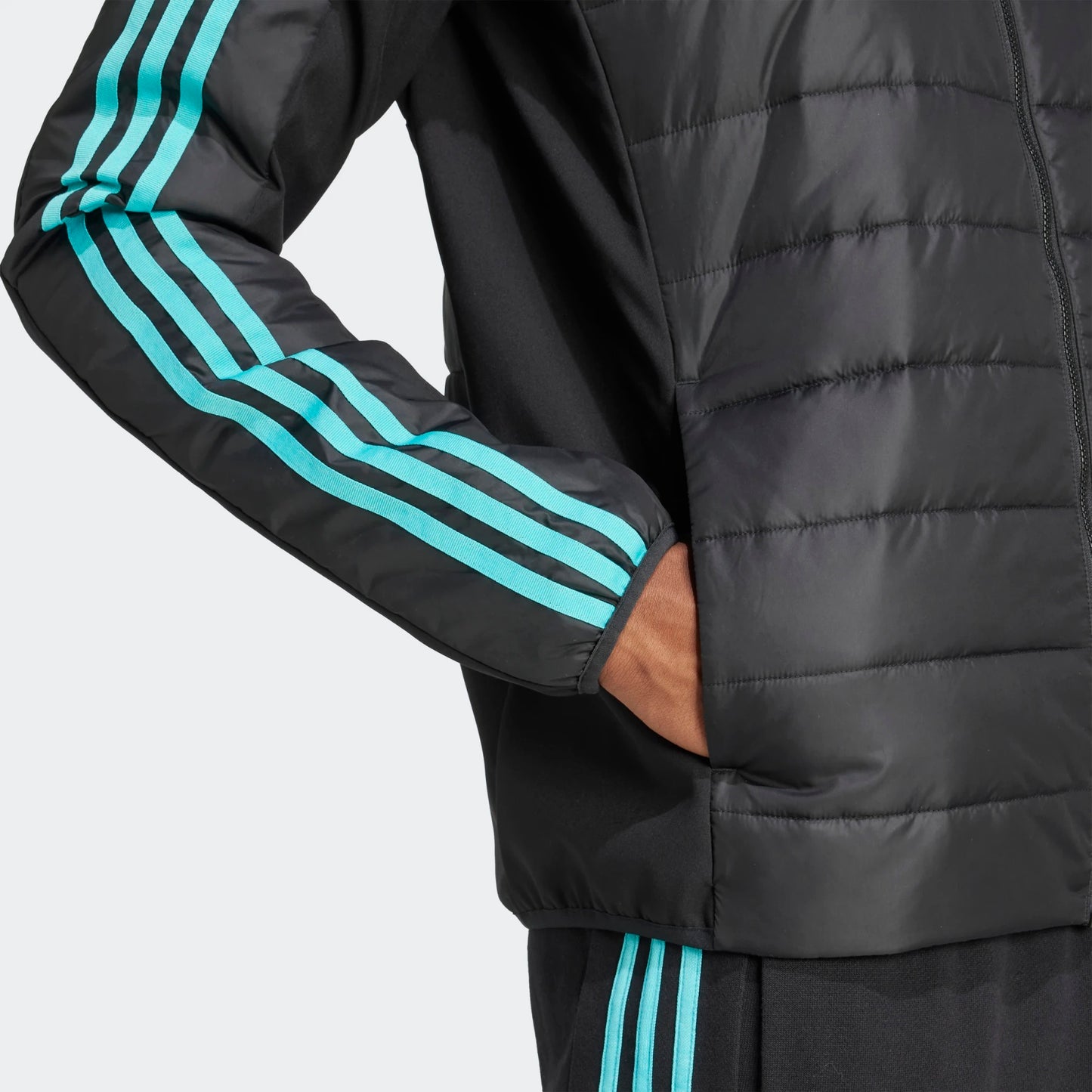 MERCEDES F1 DNA PUFFER JACKET MEN