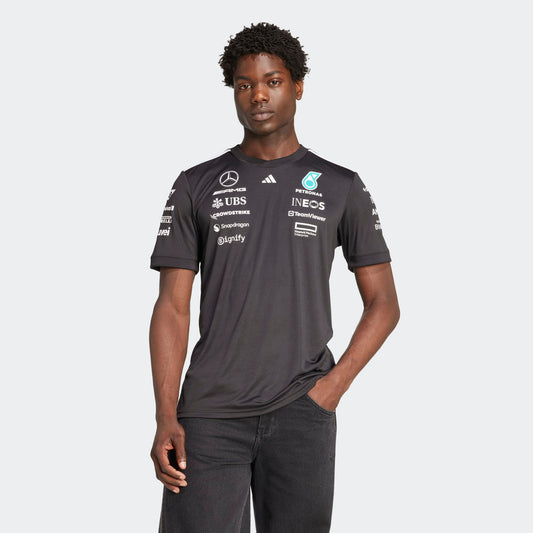 MERCEDES F1 TEAM DRIVER JSY REPLICA BLACK MEN