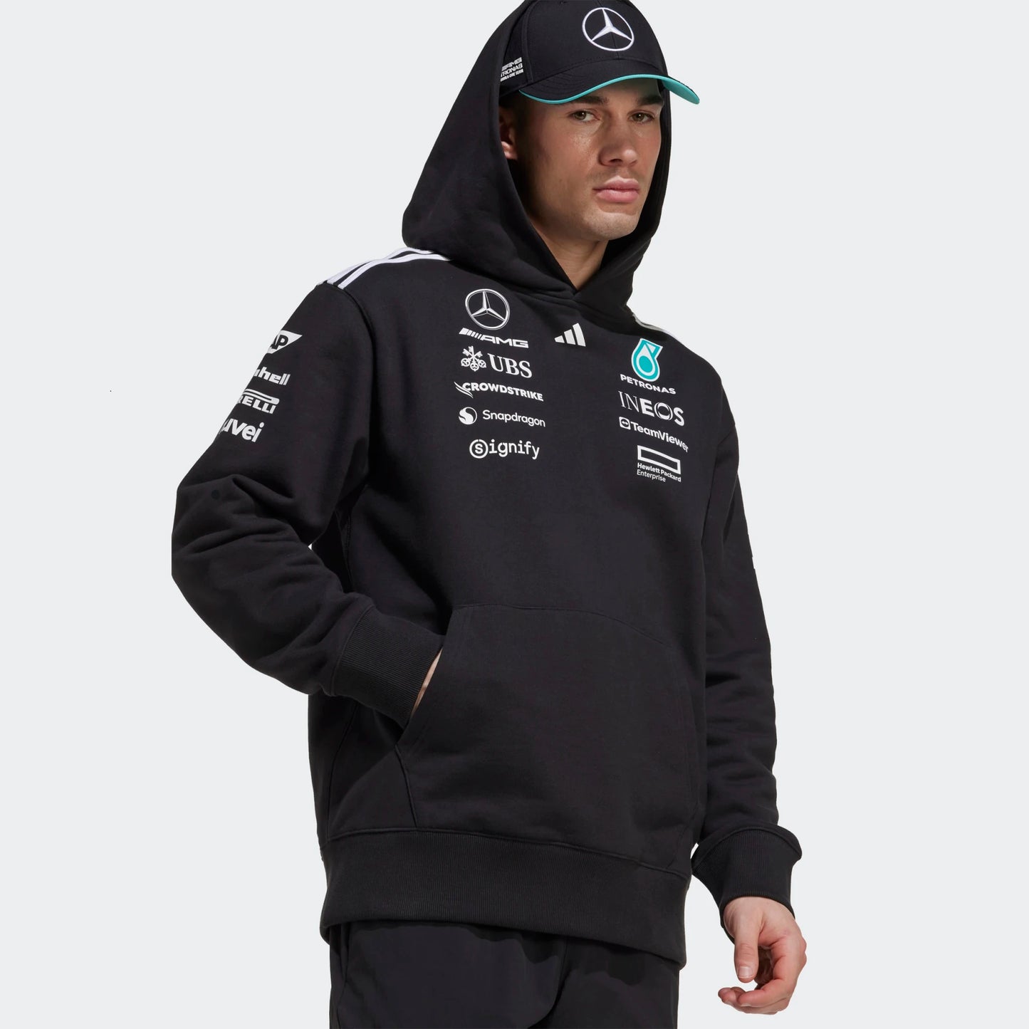 MERCEDES F1 TEAM REPLICA HOOD MEN