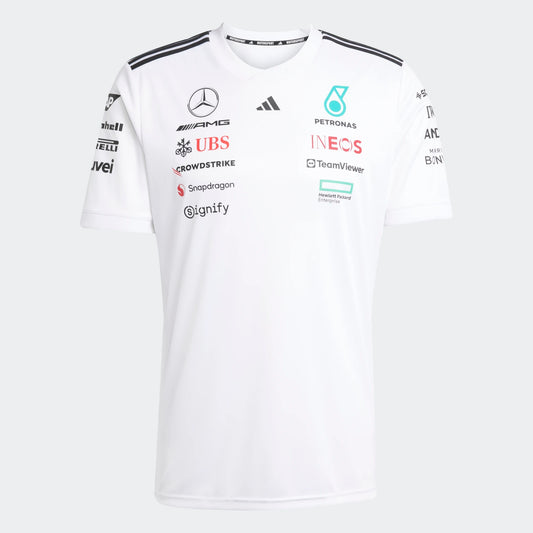 MERCEDES F1 TEAM DRIVER JSY REPLICA WHITE MEN