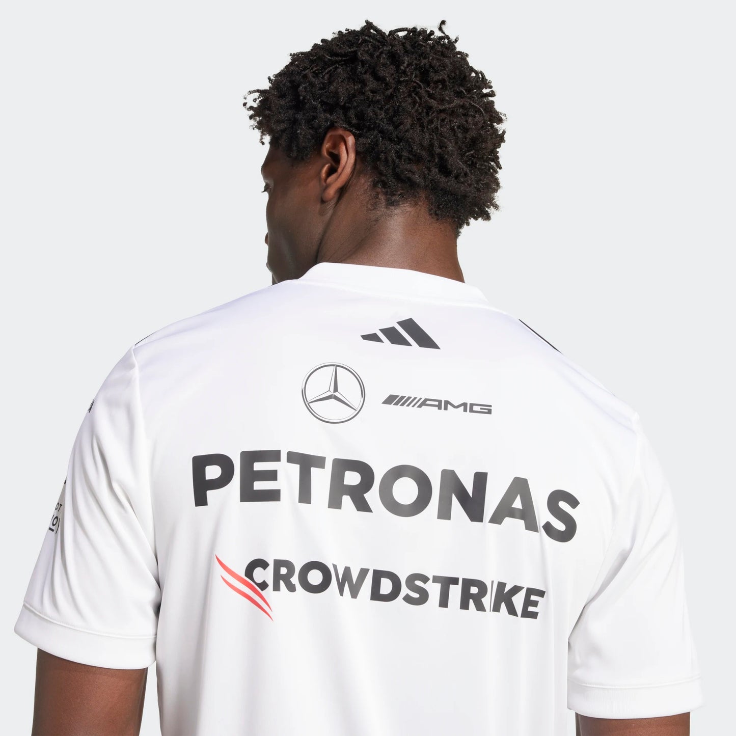 MERCEDES F1 TEAM DRIVER JSY REPLICA WHITE MEN