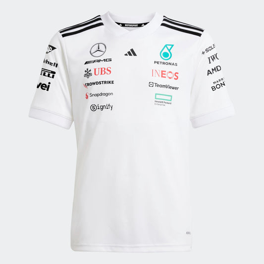 MERCEDES F1 TEAM DRIVER JSY REPLICA WHITE YOUTH