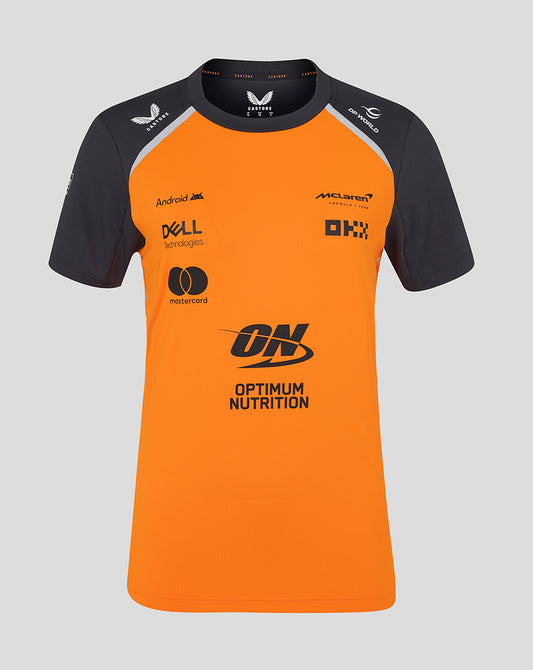 OFFICIAL MCLAREN F1 TEAM SET UP T-SHIRT AUTUMN GLORY Lady