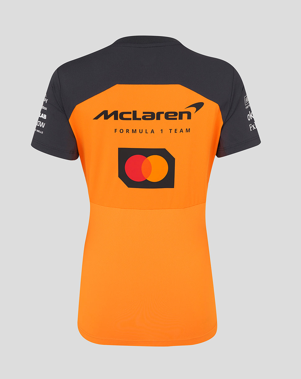 OFFICIAL MCLAREN F1 TEAM SET UP T-SHIRT AUTUMN GLORY Lady