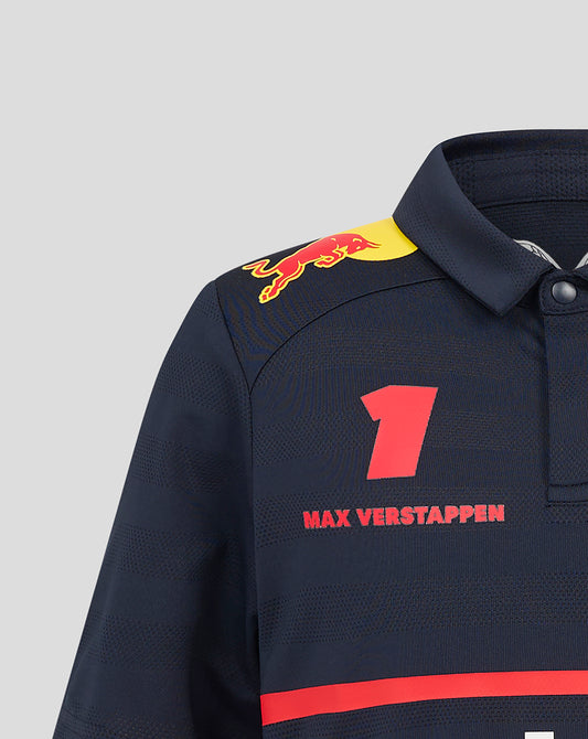 RED BULL RACING TEAM POLO SHIRT DRIVER Verstappen Kid