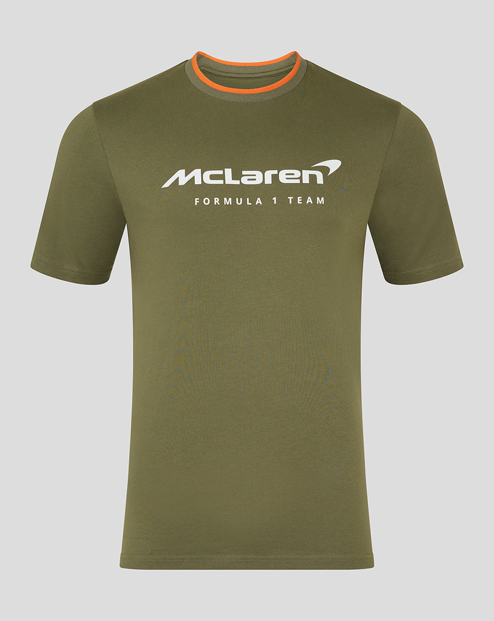 CORE ESSENTIALS T-SHIRT DEEP LICHEN GREEN