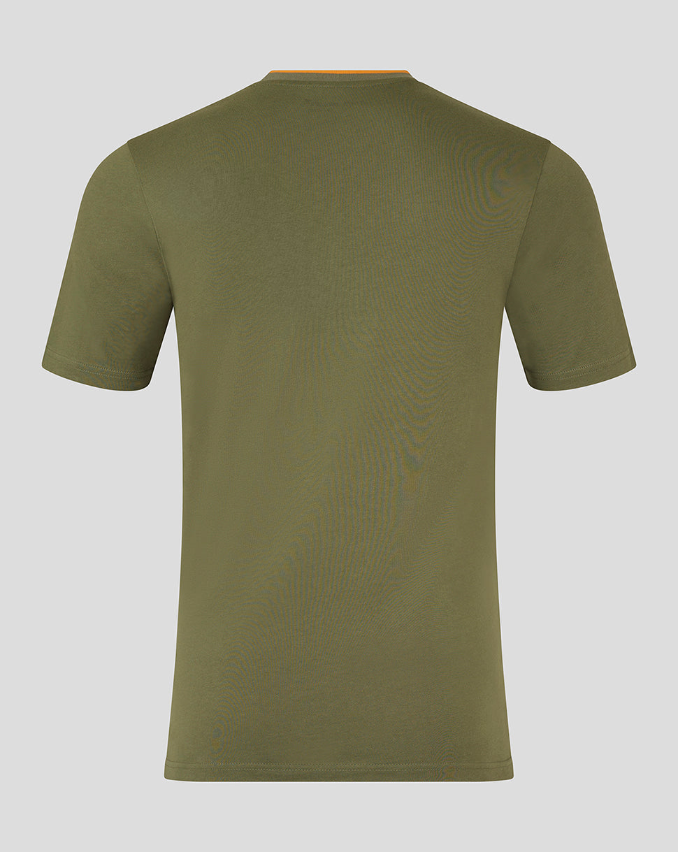 CORE ESSENTIALS T-SHIRT DEEP LICHEN GREEN