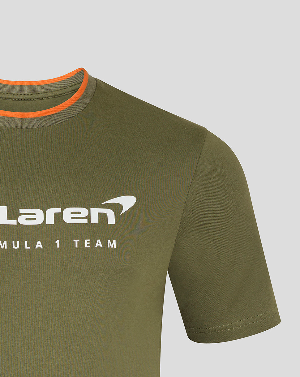 CORE ESSENTIALS T-SHIRT DEEP LICHEN GREEN