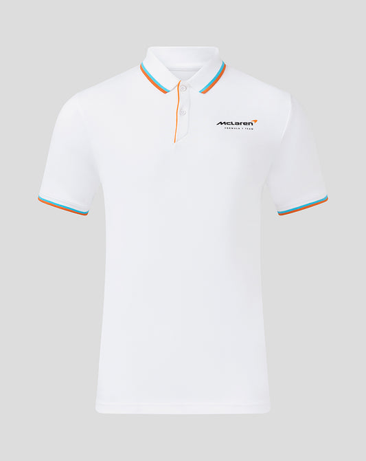 MCLAREN CORE ESSENTIALS POLO BRILLIANT WHITE