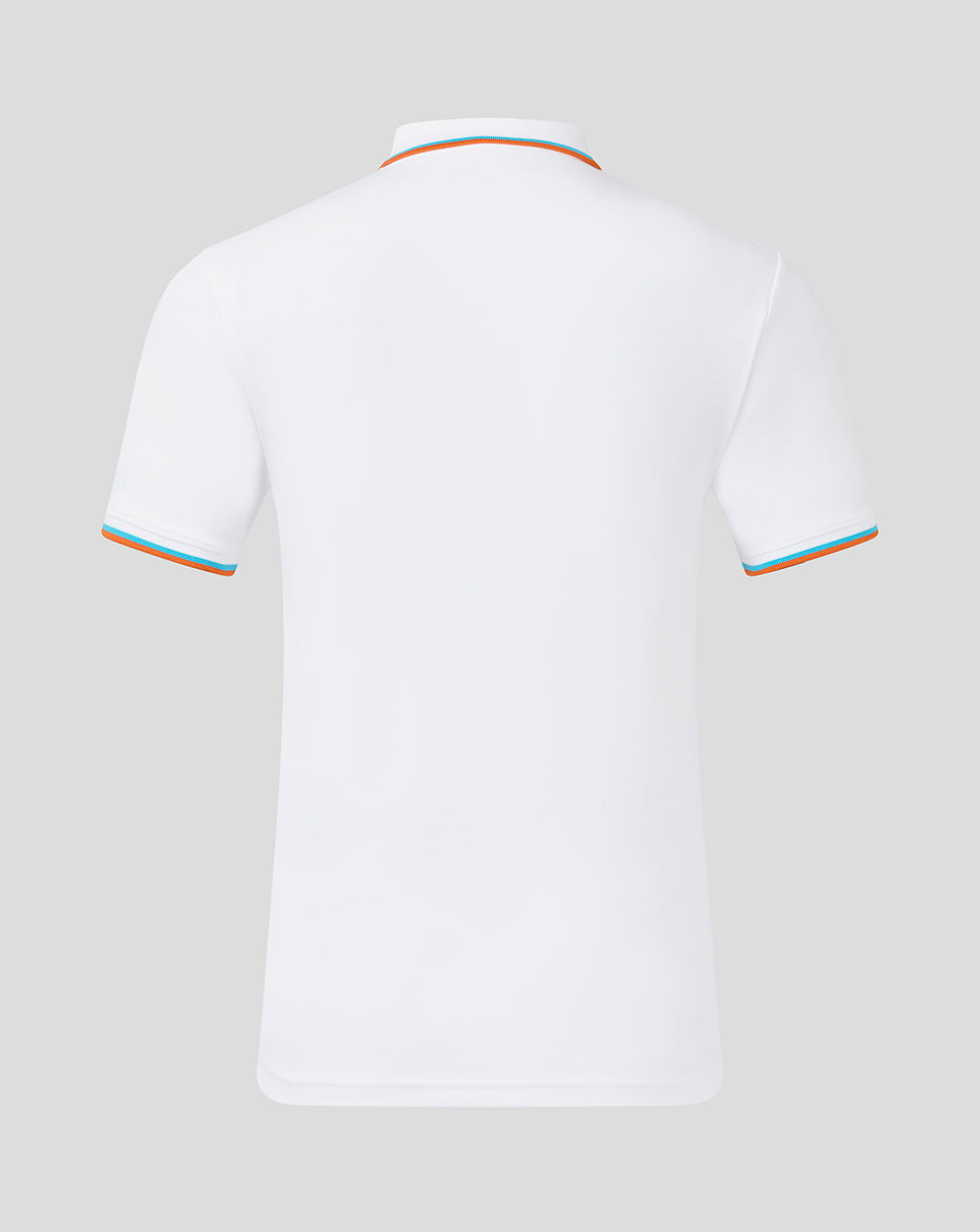 MCLAREN CORE ESSENTIALS POLO BRILLIANT WHITE