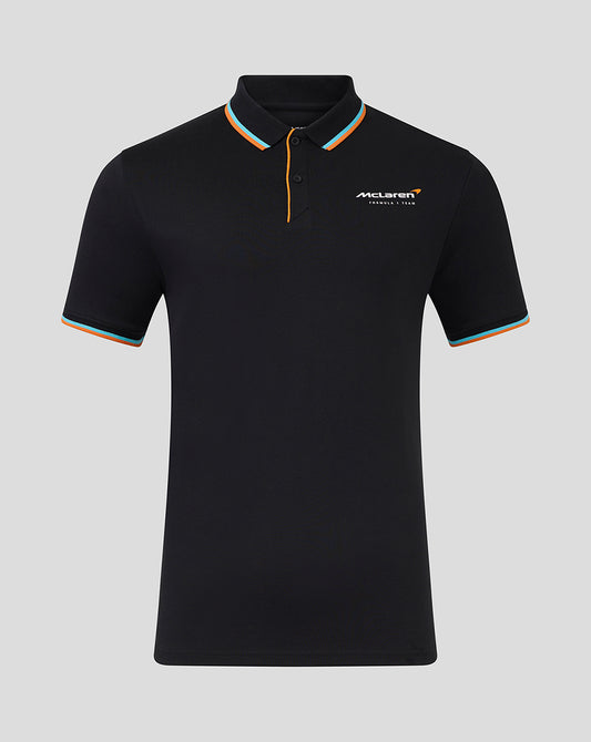MCLAREN CORE ESSENTIALS POLO BLACK