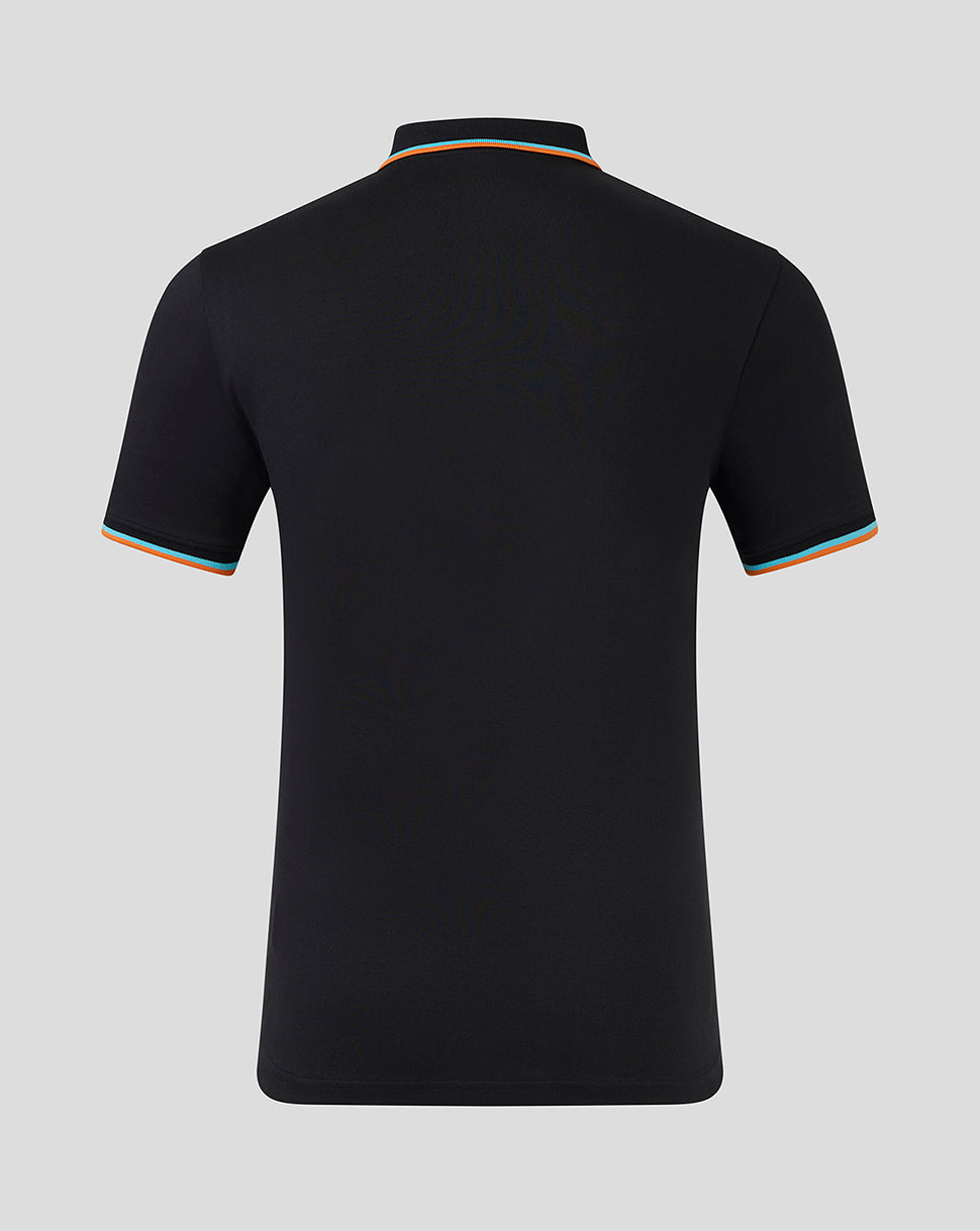 MCLAREN CORE ESSENTIALS POLO BLACK