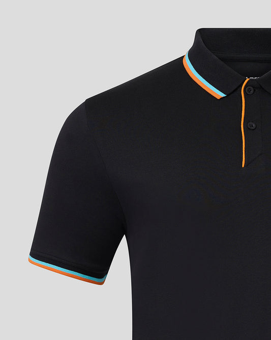 MCLAREN CORE ESSENTIALS POLO BLACK