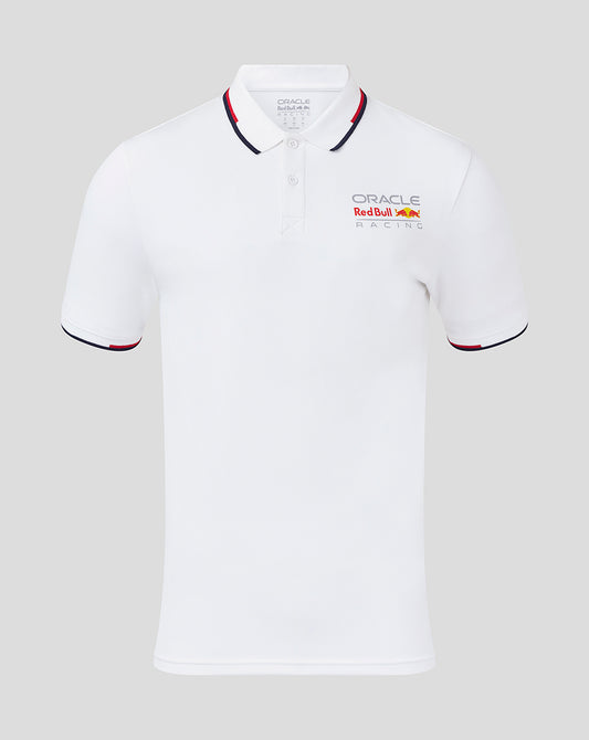 RED BULL FULL COLOUR LOGO POLO Brilliant White