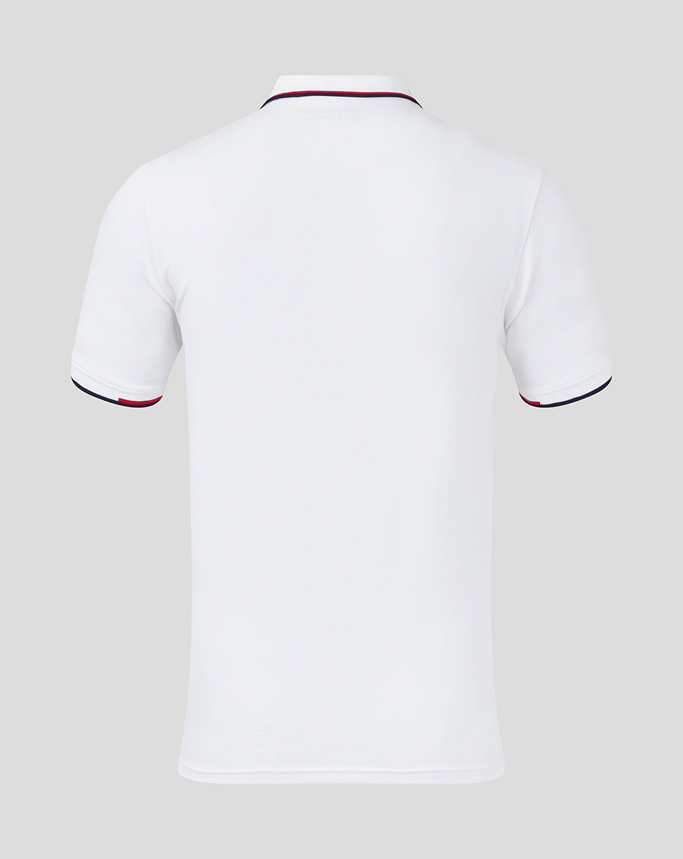 RED BULL FULL COLOUR LOGO POLO Brilliant White