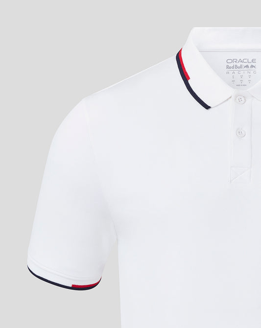 RED BULL FULL COLOUR LOGO POLO Brilliant White