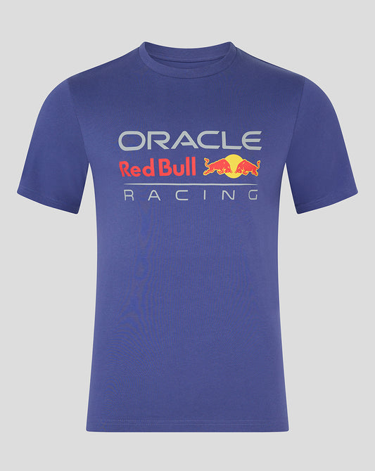 RED BULL RACING LARGE FRONT LOGO T-SHIRT Skypper Blue Unisex