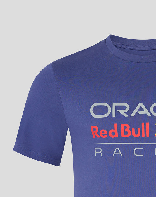 RED BULL RACING LARGE FRONT LOGO T-SHIRT Skypper Blue Unisex