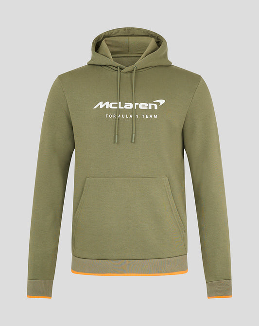 MCLAREN CORE ESSENTIALS HOODIE DEEP LICHEN GREEN