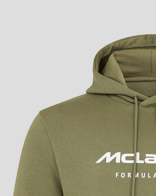 MCLAREN CORE ESSENTIALS HOODIE DEEP LICHEN GREEN