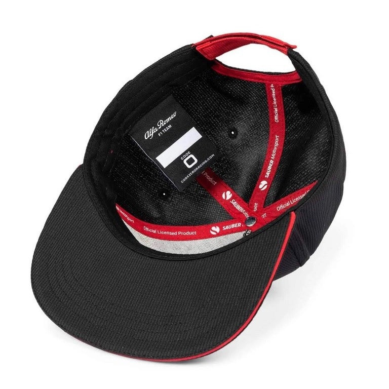 Alfa Romeo F1 2023 Flat Team Cap Black