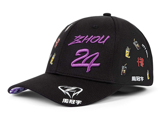 Alfa Romeo F1 Team Zhou Cap Curved Brim Multicolor