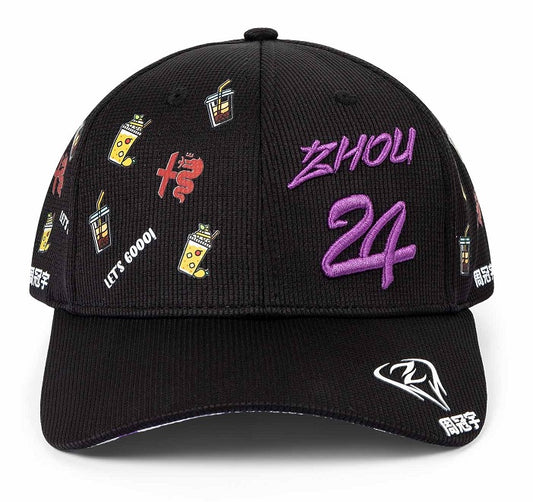 Alfa Romeo F1 Team Zhou Cap Curved Brim Multicolor