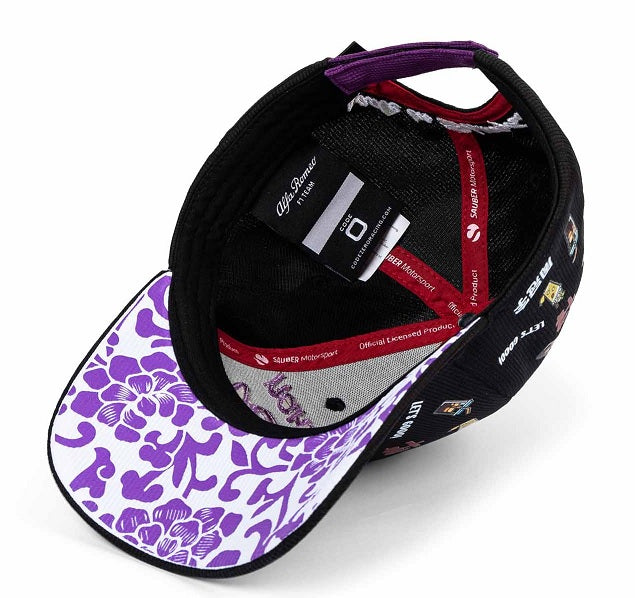 Alfa Romeo F1 Team Zhou Cap Curved Brim Multicolor