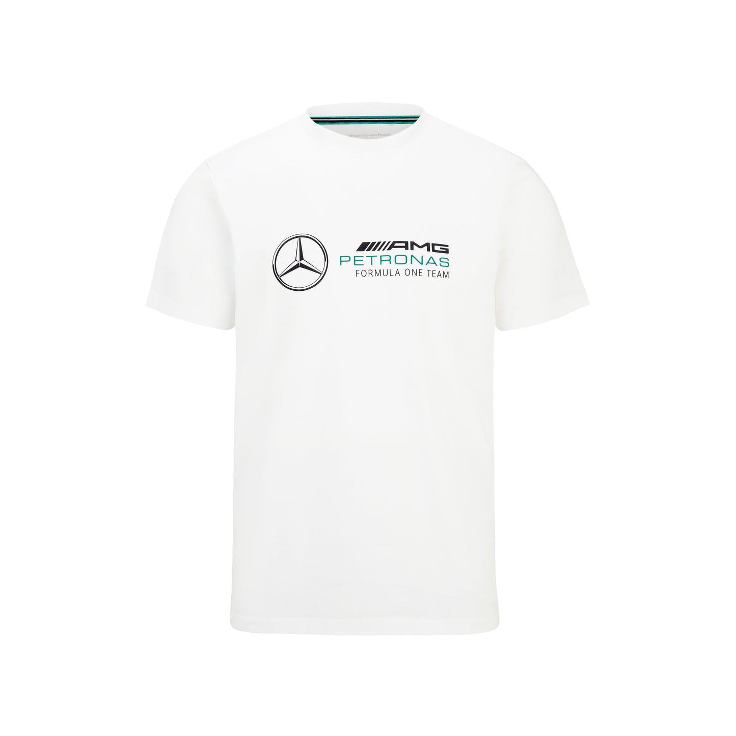 Mercedes FW Large Logo Tee Man White