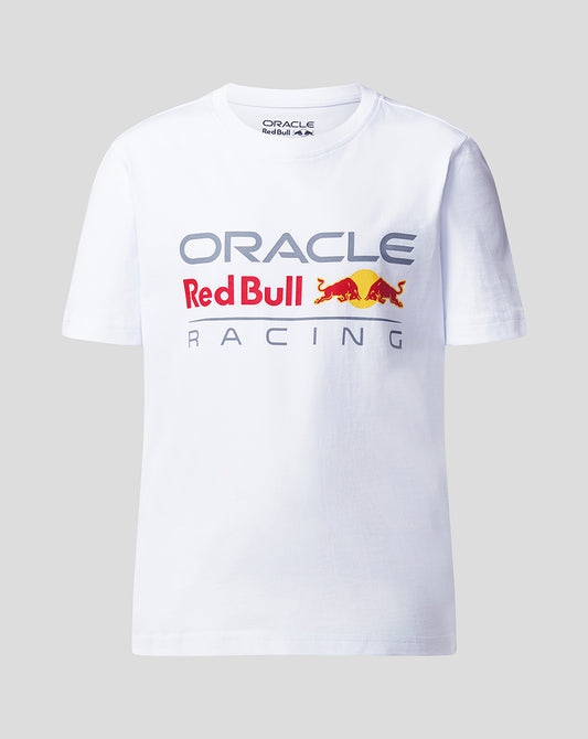 Red Bull Racing Large Front Logo Tee Bright White Kid