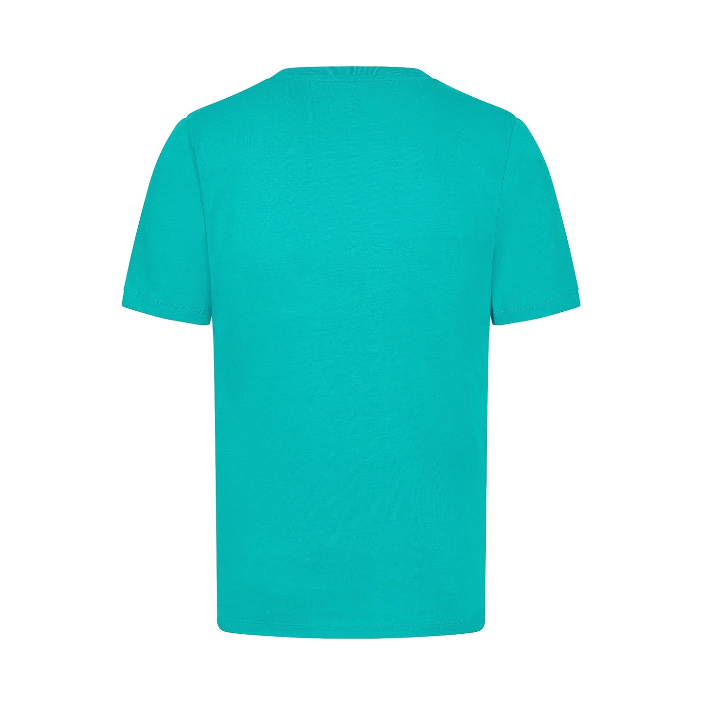Mercedes FW Mens Large Logo Tee Ultra Teal