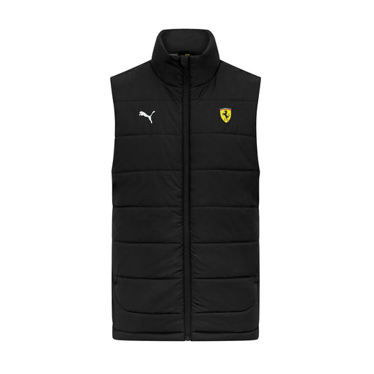 Scuderia Ferrari FW Mens Gilet Black