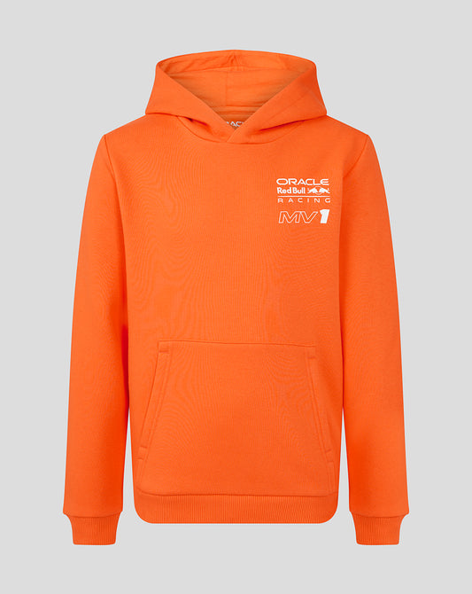 Red Bull Racing Verstappen Hoodie Exotic Orange Kid