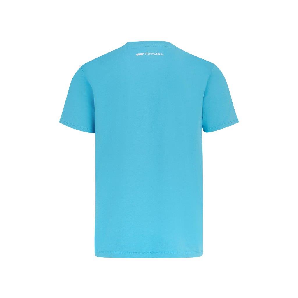 F1 Large Logo Tee Bright Blue