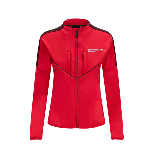 PORSCHE FW Softshell Jacket Red Lady