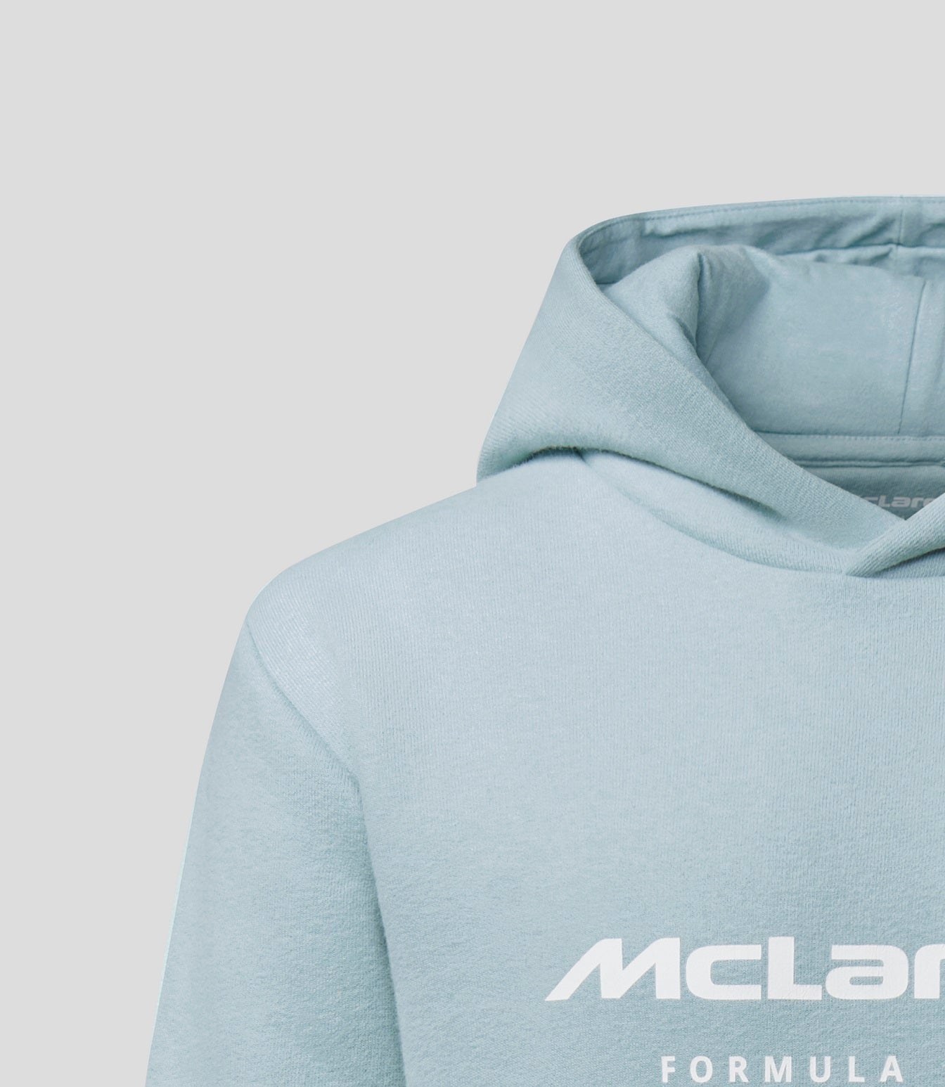 McLaren Core Essential Hoody Full Team Logo CLOUD BLUE Kid