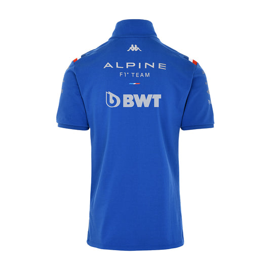 ALPINE F1 Team Polo Blue Royal Marine