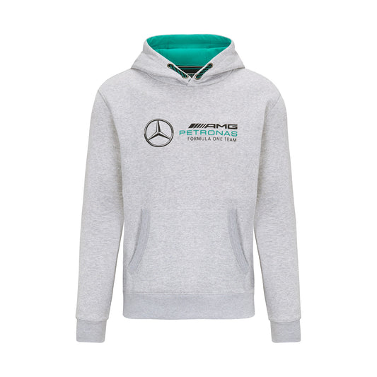 Mercedes FW Logo Hoodie Grey