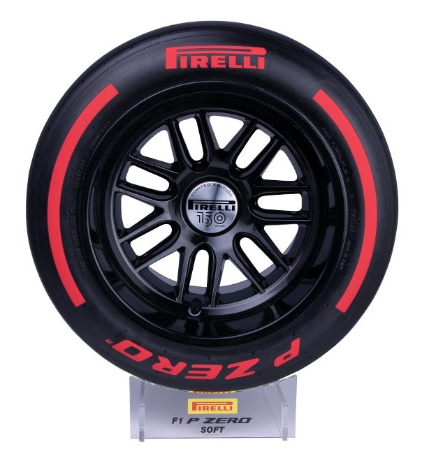 Pirelli Wind Tunnel Tyre Red 18' Scale 1:2
