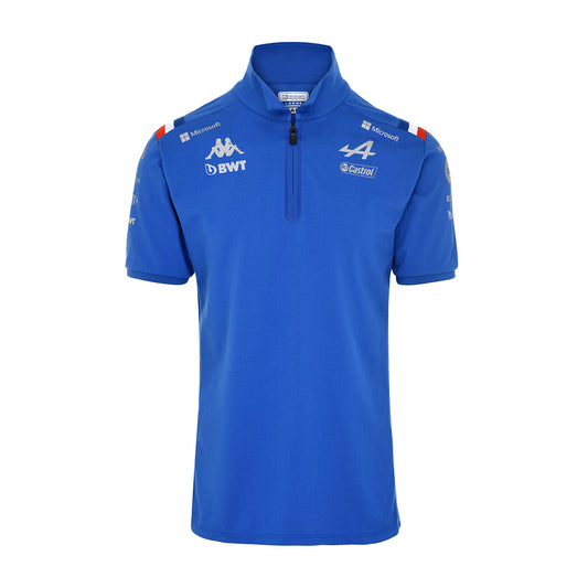 ALPINE F1 Team Polo Blue Royal Marine