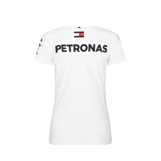 Mercedes Team T-Shirt White Lady