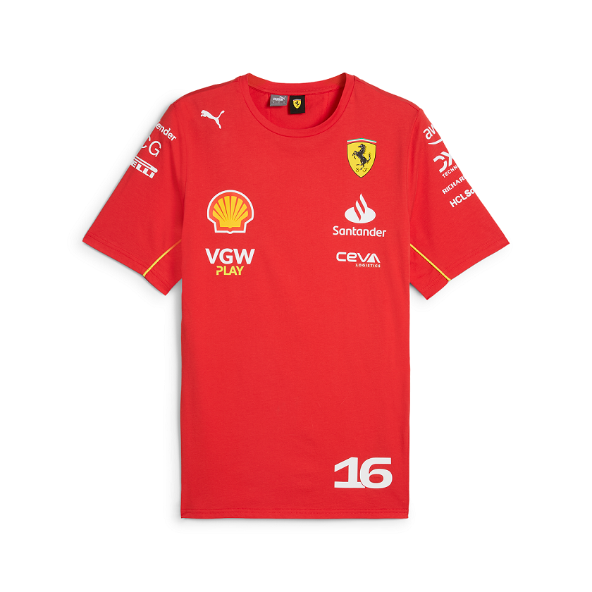 Scuderia Ferrari RP Team Mens Leclerc Tee